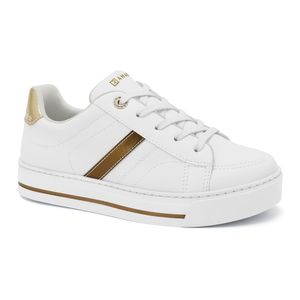 Tênis Branco com Bronze Feminino Ramarim 2493201-1