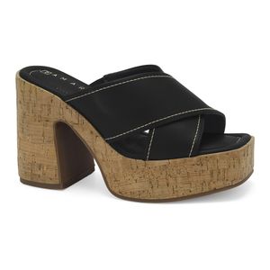 Tamanco Salto Bloco Preto Ramarim 2535202-1