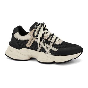 Tênis Casual Preto/Coconut Ramarim 2590206-2