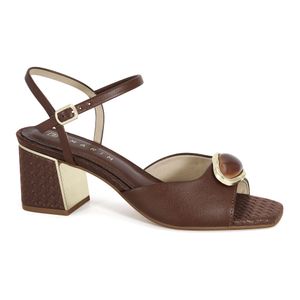 Sandália Salto Bloco Rum Ramarim 2539207-1