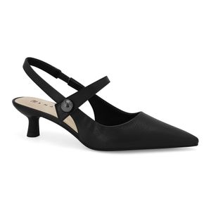Slingback Salto Fino Preto Ramarim 2515132-7