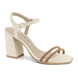 Sandália Salto Bloco Nat Ramarim 2441207-7
