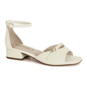 Sandália Salto Baixo Coconut Ramarim 2548207-1