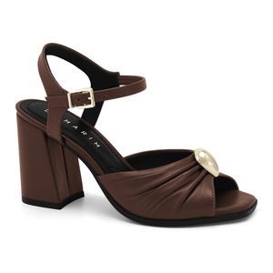 Sandália Salto Bloco Rum Ramarim 2541107-1