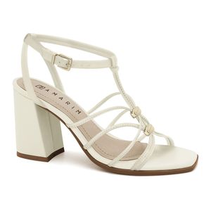 Sandália Salto Bloco Coconut Ramarim 2541204-7