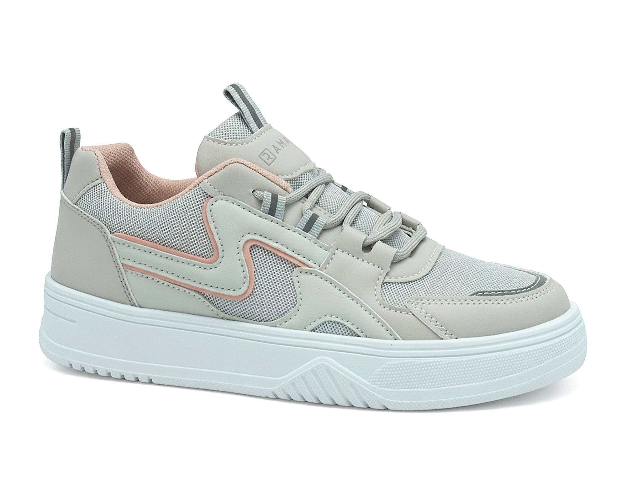 Tênis Grey/Ballet Marketplace Ramarim
