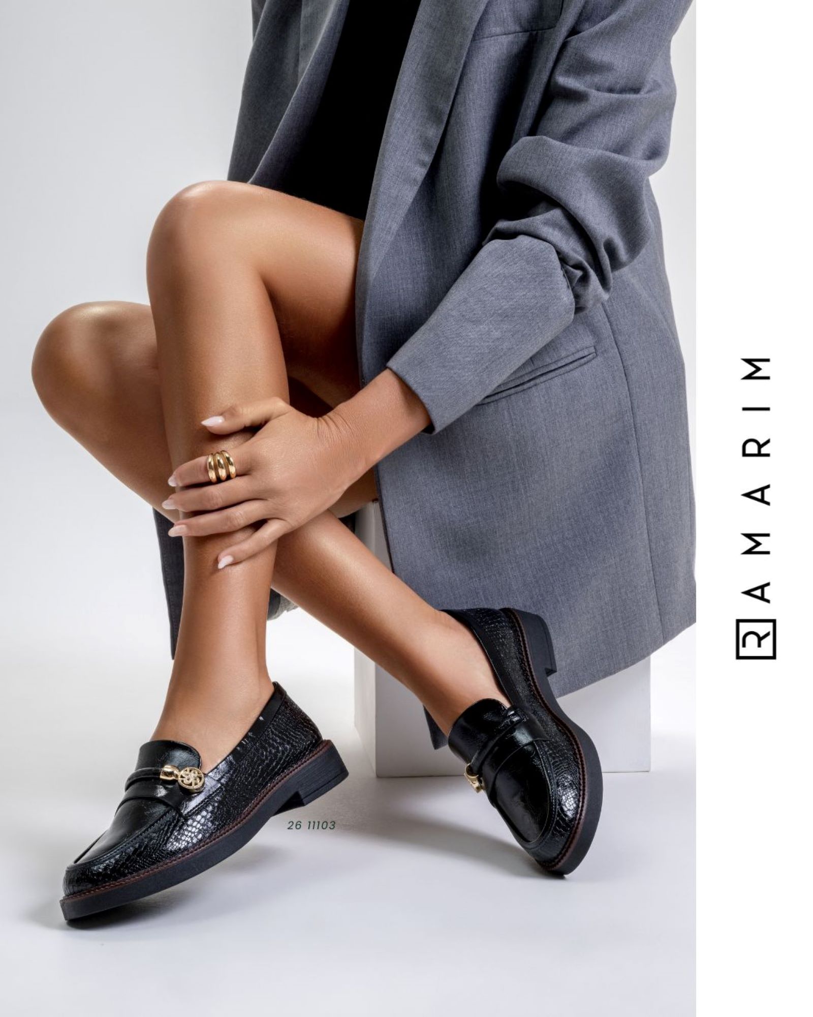 Mocassim Preto Marketpalce Ramarim