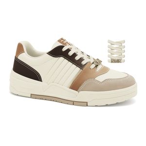 Tênis Casual Mocca/Coconut 2689103-1